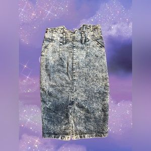 Vintage 90s denim skirt